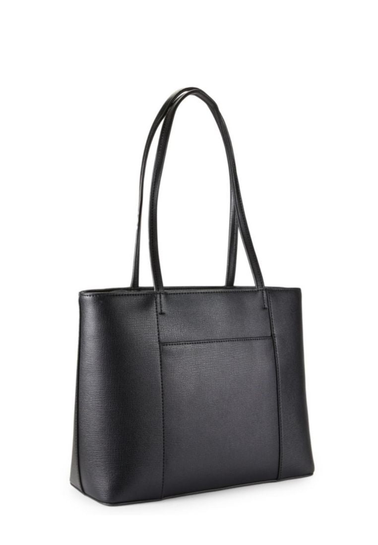 Maybelle Chenille Appliqué Tote Black Multi