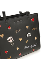 Maybelle Duo Top Handle Satchel Black