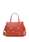 Maybelle Duo Top Handle Satchel Burnt Orange