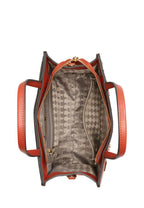 Maybelle Duo Top Handle Satchel Burnt Orange