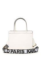 Maybelle Duo Top Handle Satchel White Multi