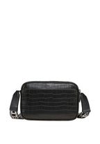 Maybelle Pins Camera Crossbody Black