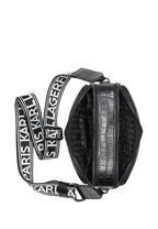 Maybelle Pins Camera Crossbody Black