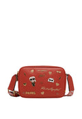 Maybelle Pins Camera Crossbody Burnt Orange