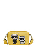 Maybelle Round Head Duo Camera Crossbody Aspen Yellow