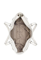Maybelle Tote Winter White Silver