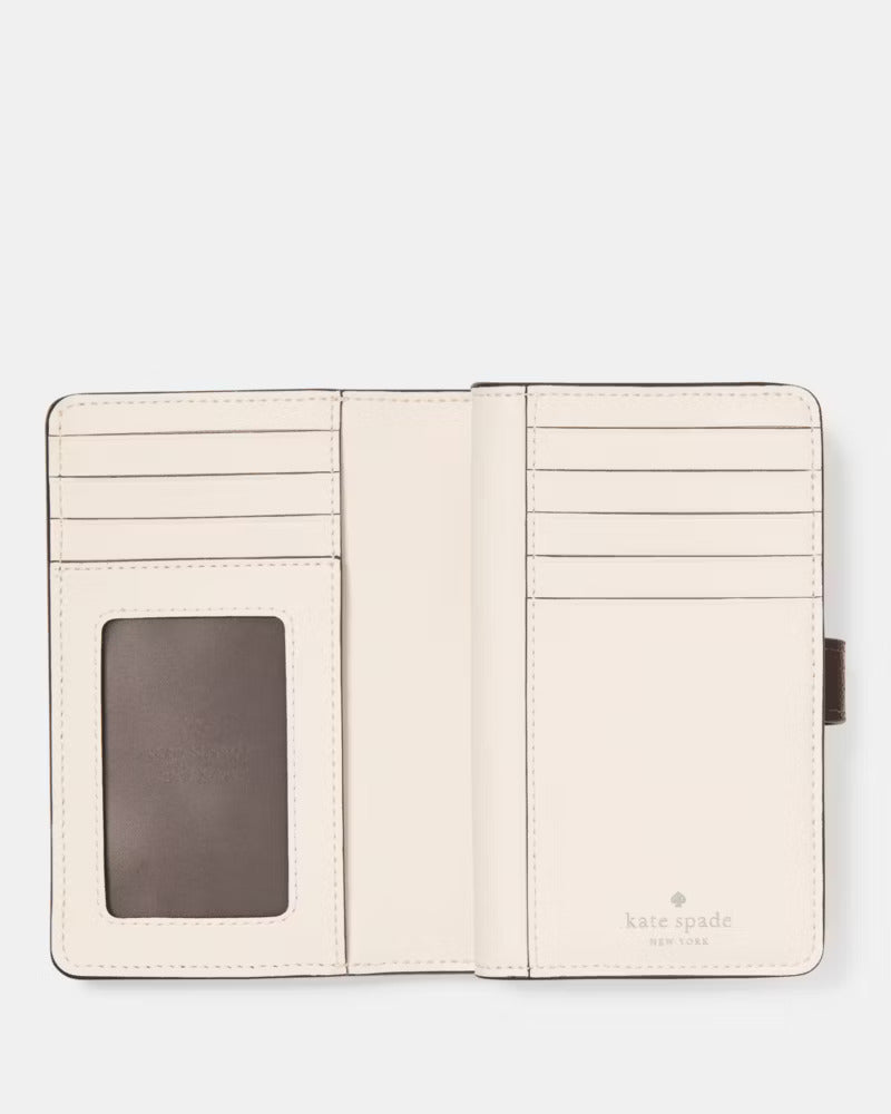 Medium Bifold Wallet Hot Fudge