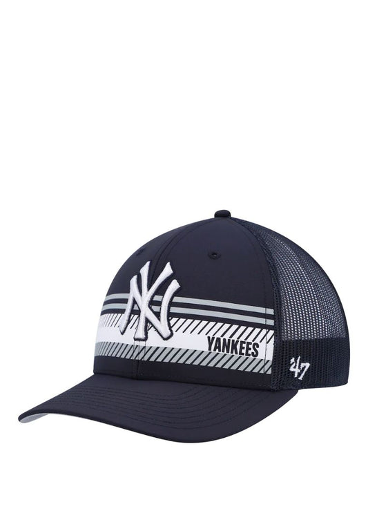 NY YANKEES '47 Navy Cumberland Trucker Snapback Hat