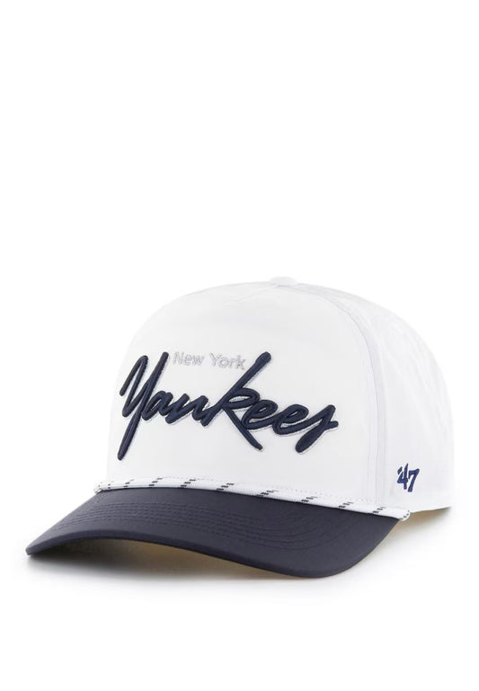 NY YANKEES '47 White Chamberlain Hitch Adjustable Hat
