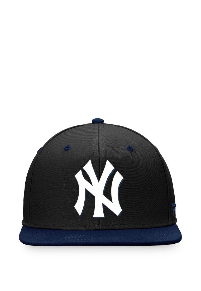 NY YANKEES Fanatics Branded Black/Navy State Side Two-Tone Snapback Hat
