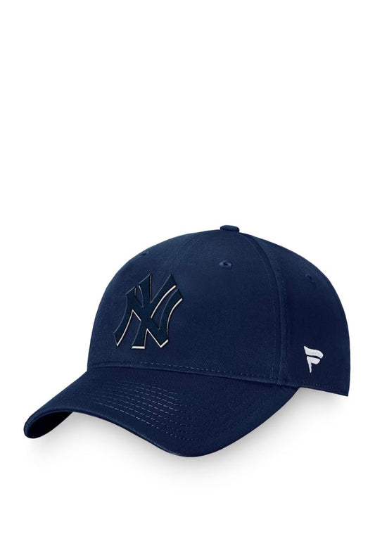NY YANKEES Fanatics Branded Navy Fundamental Shadow Snapback Hat