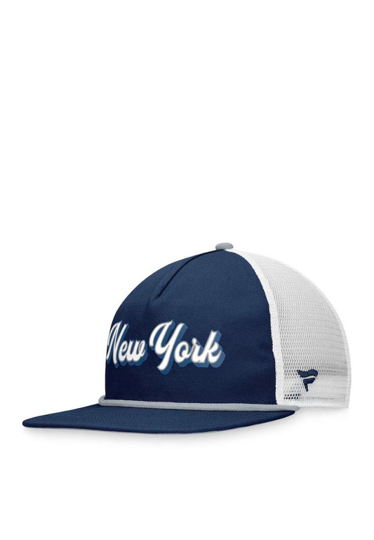 NY YANKEES Fanatics Branded Navy Heritage Golfer Snapback Hat