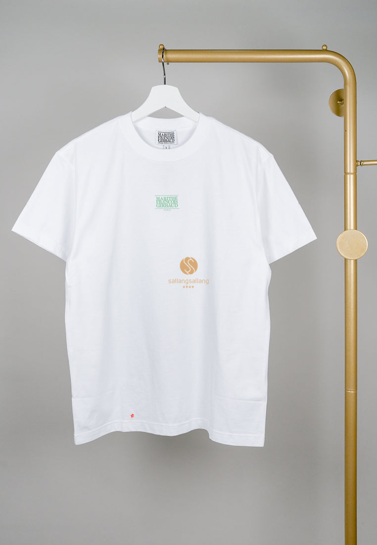 [DEFECT SALE 22] Small Classic Logo Tee White-S