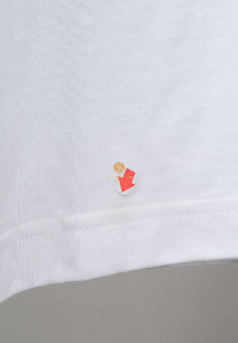 [DEFECT SALE 22] Small Classic Logo Tee White-S