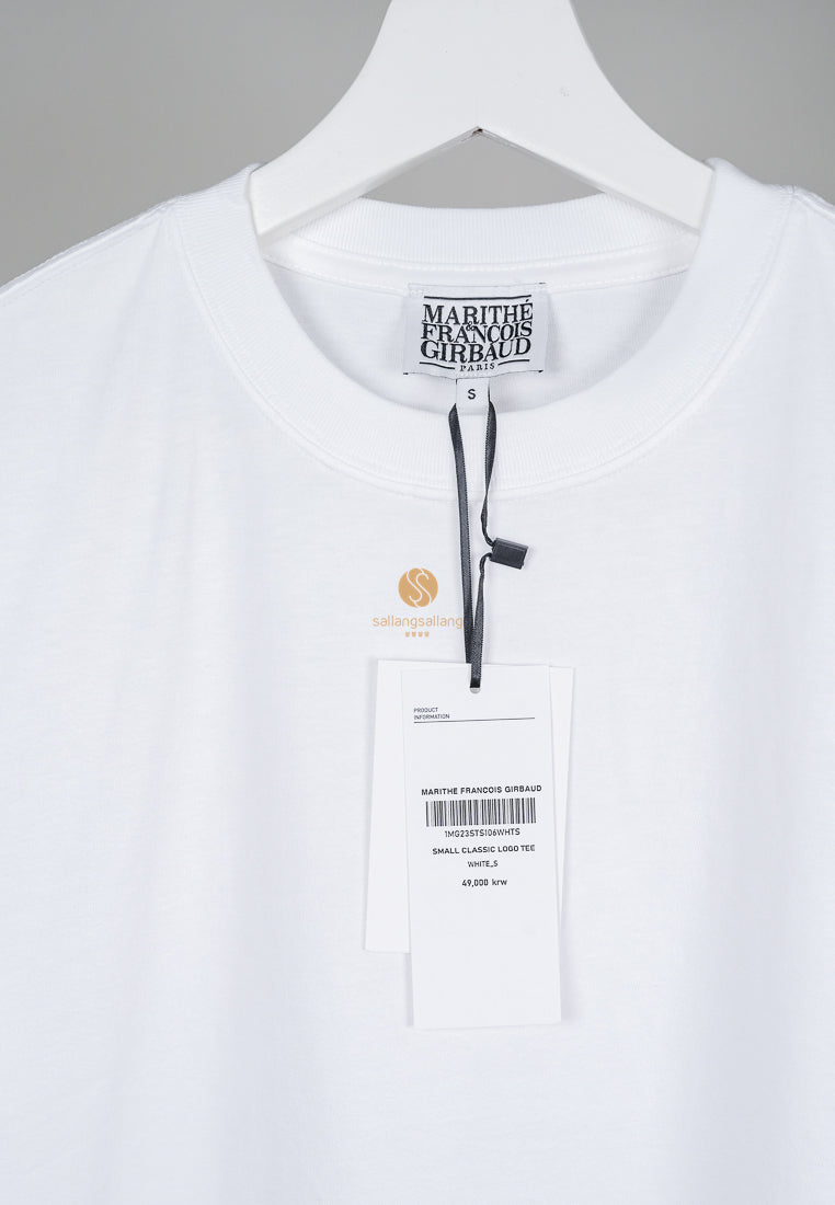 [DEFECT SALE 22] Small Classic Logo Tee White-S