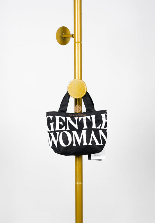 [DEFECT SALE 171] MICRO Canvas Tote Black