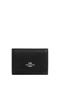 Micro Wallet In Signature Canvas Graphite Black