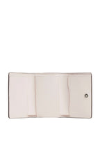 Micro Wallet In Signature Canvas Light Khaki Chalk