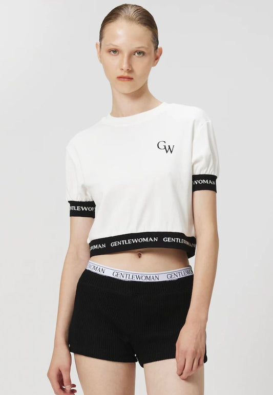 Midnight Short Sleeve Top White