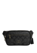 Mini Belt Bag In Signature Canvas Charcoal