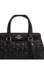 Mini Darcie Carryall With Signature Leather Black