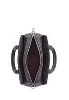 Mini Darcie Carryall With Signature Leather Industrial Grey