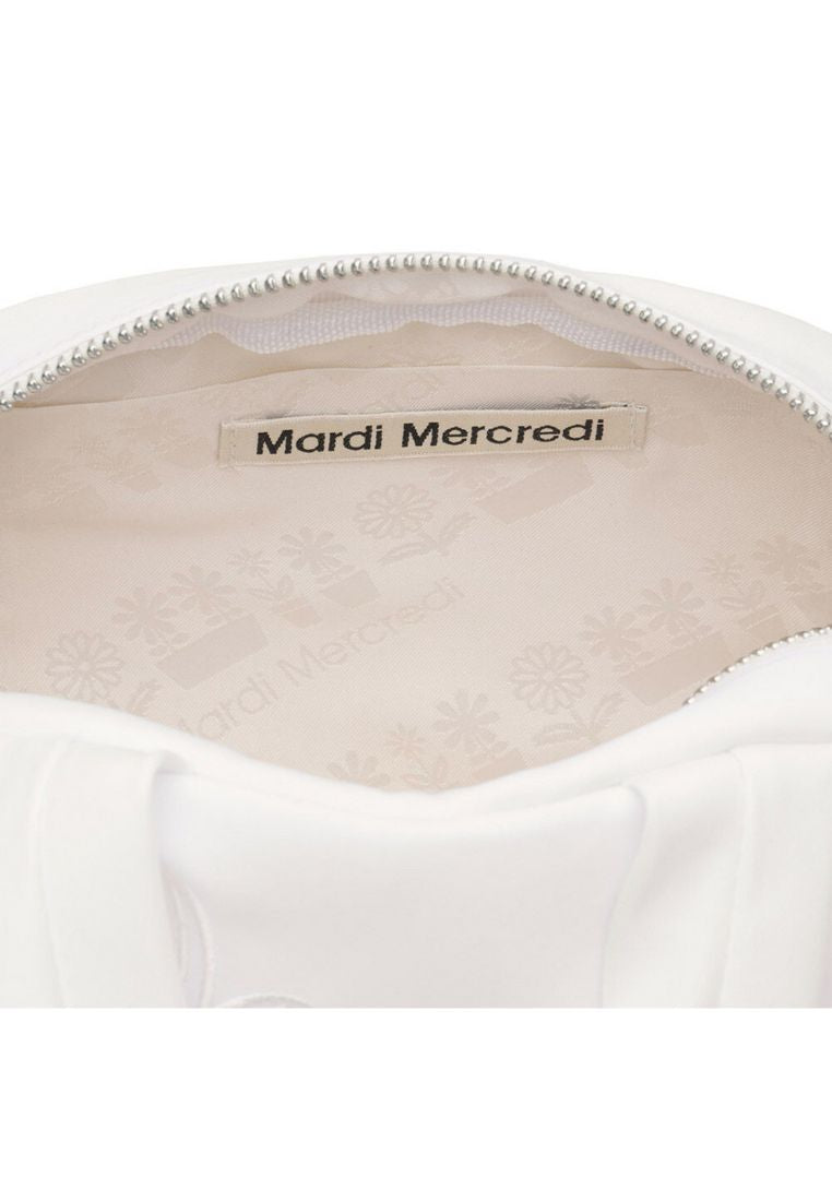 Mini Half Moon FlowerMardi Ivory White