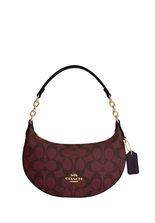 Mini Payton In Signature Canvas Oxblood Multi