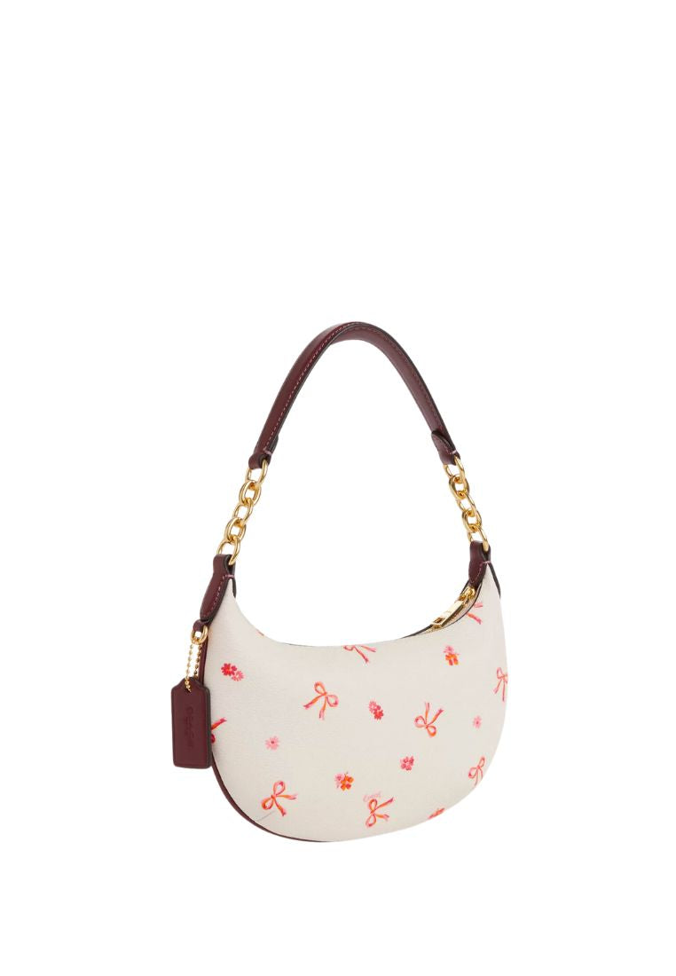 Mini Payton With Bow Print Wine Multi