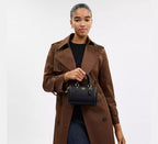 Mini Rowan Crossbody Bag Gold Black