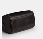 Mini Rowan Crossbody Bag In Loved Leather Silver Black Brown