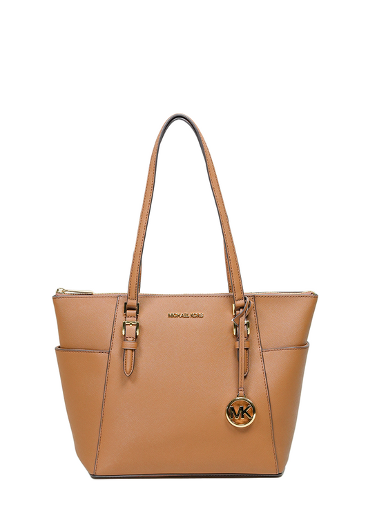 Charlotte Large Top Zip Tote Solid Luggage