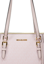 Charlotte Large Top Zip Tote Powder Blush