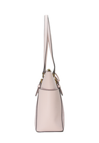 Charlotte Large Top Zip Tote Powder Blush