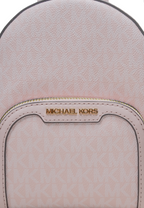 Jaycee Mini Pebbled Leather Backpack Powder Blush