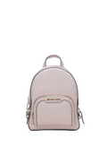 Jaycee Mini Pebbled Leather Backpack Powder Blush