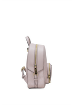 Jaycee Mini Pebbled Leather Backpack Powder Blush