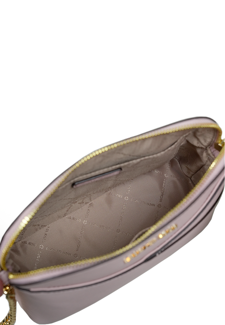 Jet Set Travel Medium Dome Crossbody Bag Powder Blush