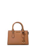Sheila Small Faux Saffiano Leather Satchel Luggage