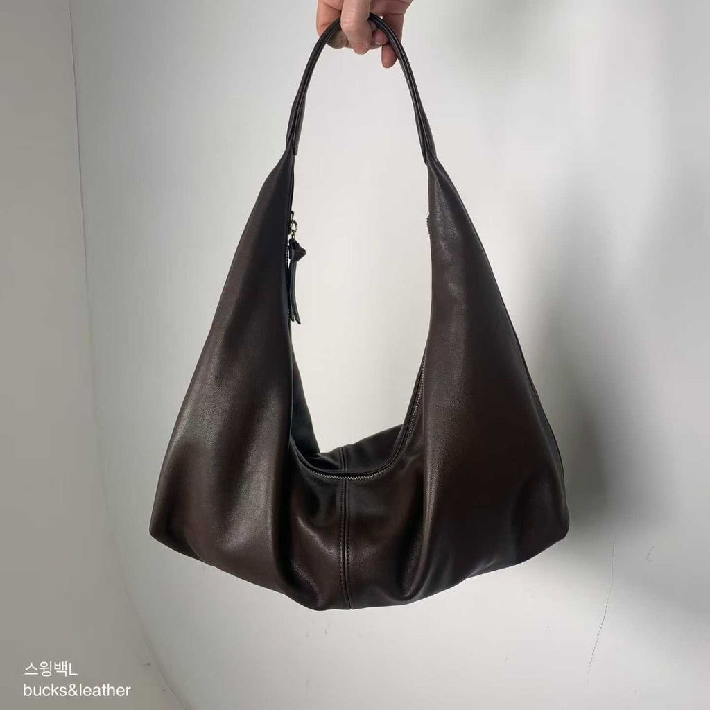 Swing Bag L Dark Brown