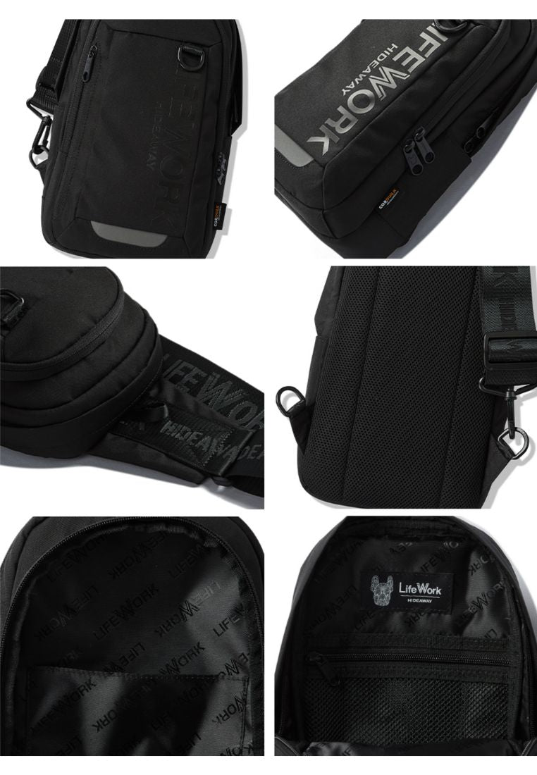 Modern CORDURA Sling Bag Black