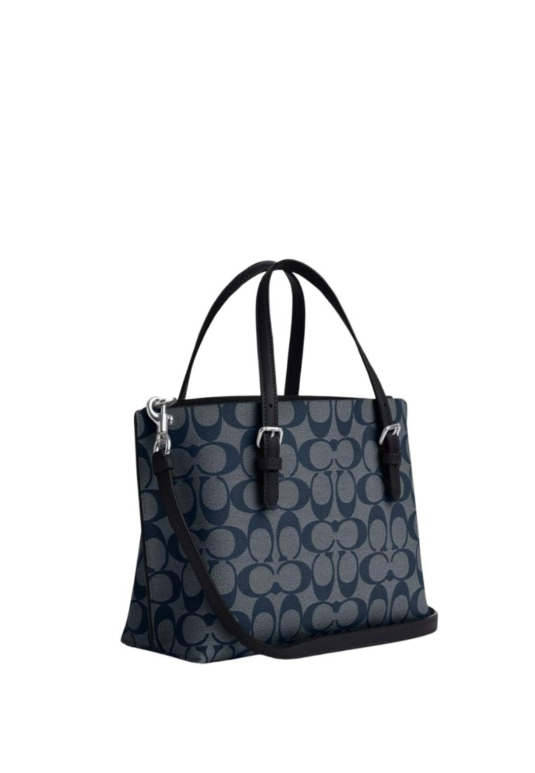 Mollie Tote 25 In Signature Canvas Midnight Navy