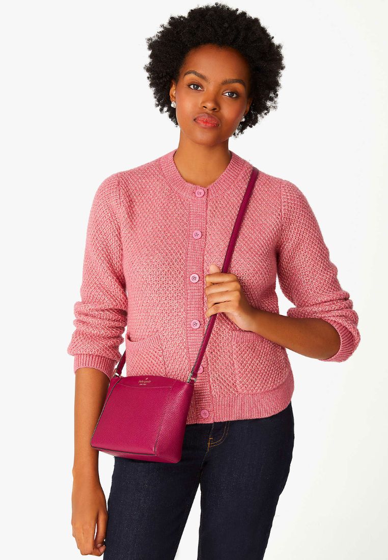 Monica Crossbody Dark Raspberry