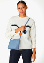 Monica Crossbody Polished Blue