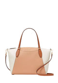 Monica Satchel Light Fawn Multi