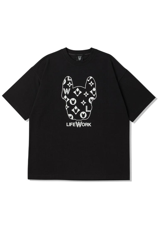 Monogram LW Radog T-Shirt Black