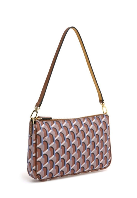 Monogram Petit Shoulder Camel MM