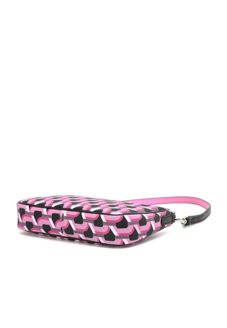 Monogram Petit Shoulder Pink Black SS