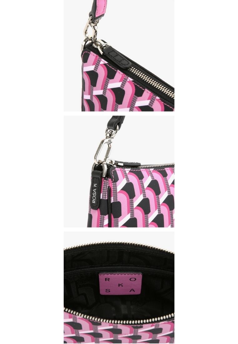 Monogram Petit Shoulder Pink Black SS