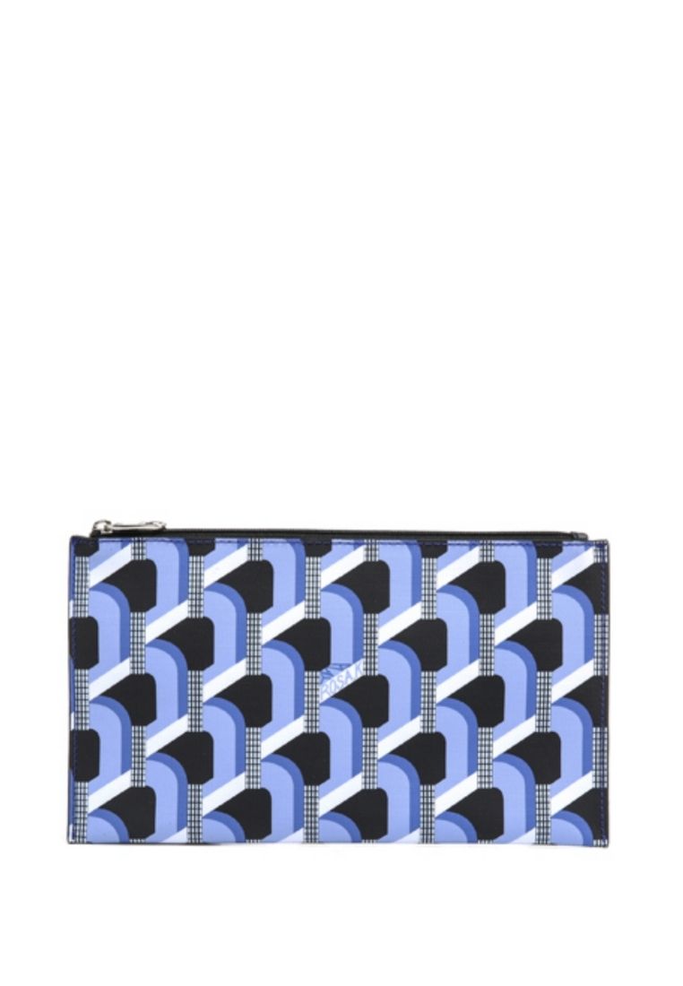 Monogram Shopper Blue Black